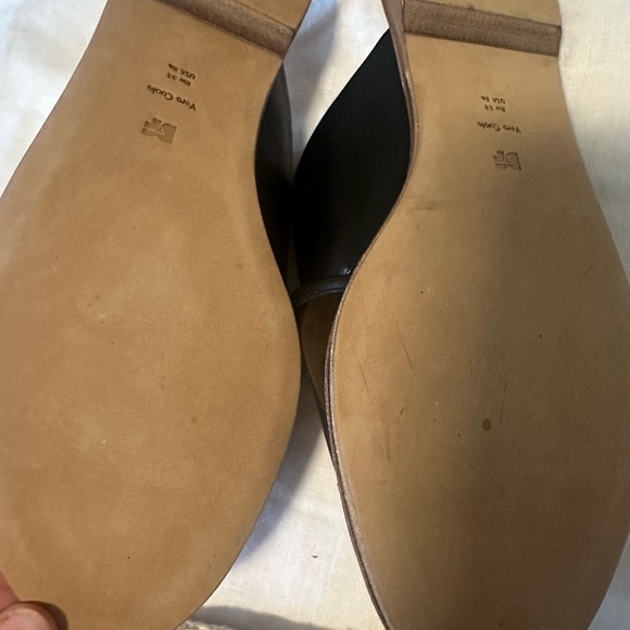 Diane Von Furstenberg Size 8 Cross Strap Sandals - Picture 4 of 5